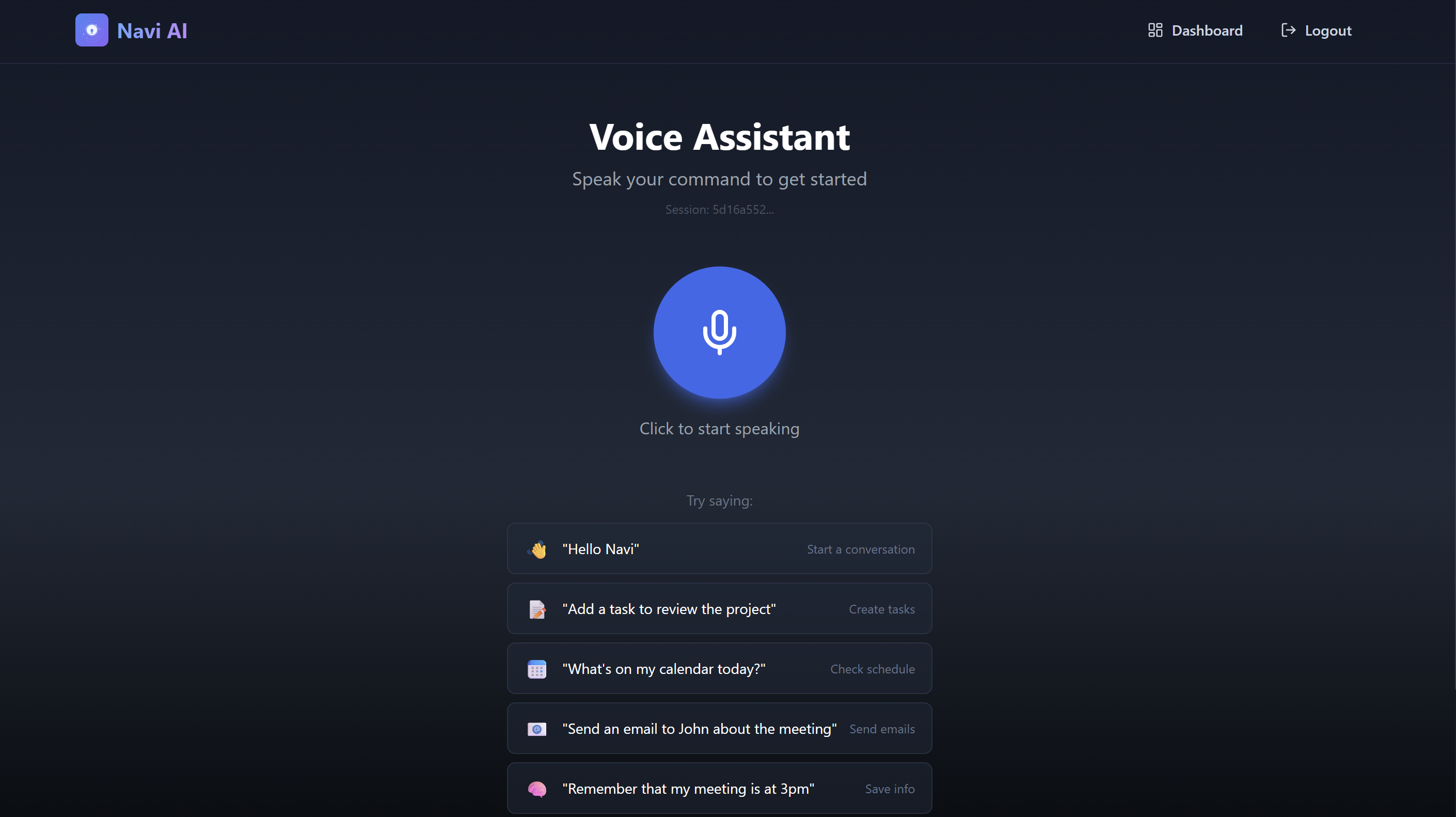 Voice Interface